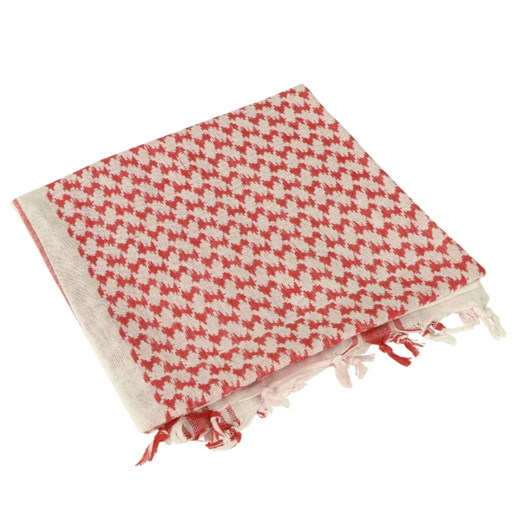 Shemagh Condor Outdoor De Algodon 1.10 M X 1.10 M - Rojo / Blanco